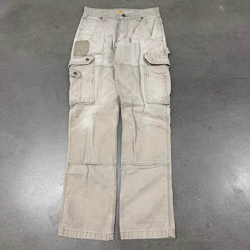 Carhartt B342 Cargo Pants Mens 30x32 Relaxed Fit Y2K Workwear Tan